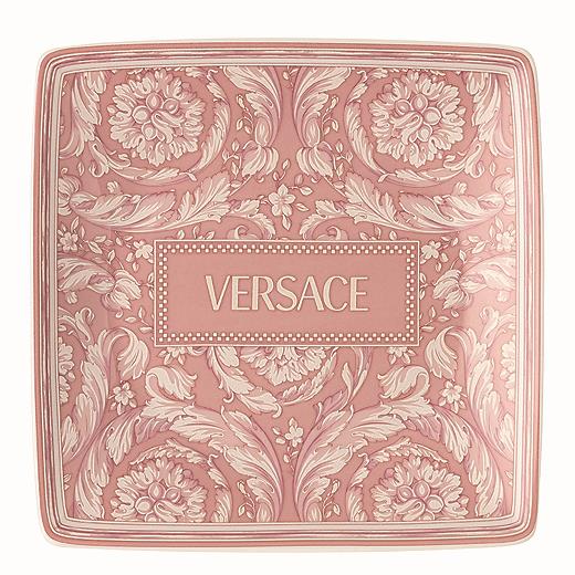 Versace Barocco Square Dish 12cm Rose