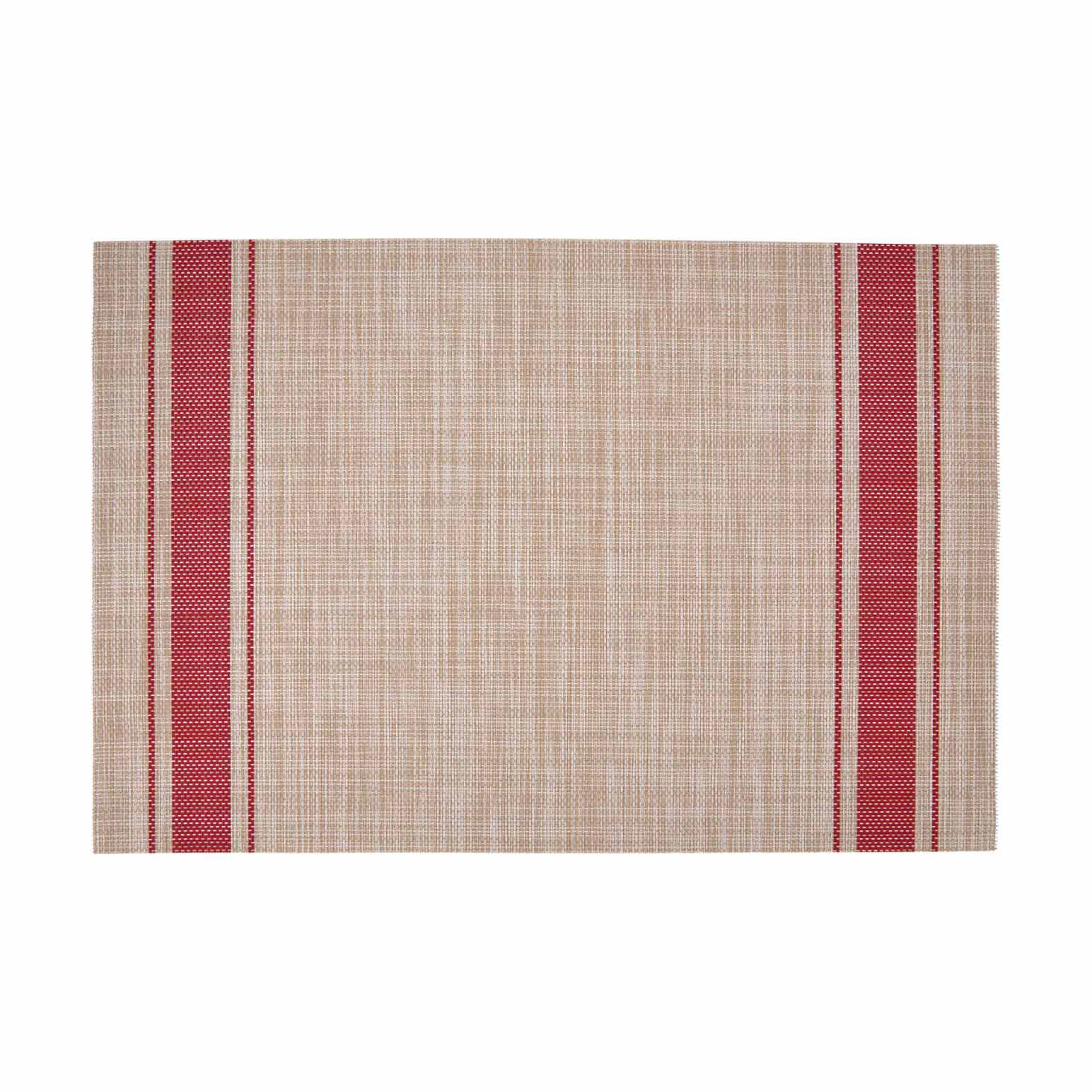 Maxwell & Williams Table Accents Linen Look Placemat 45x30cm Red