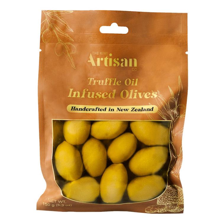 Kiwi Artisan Truffle Infused Olives 150g