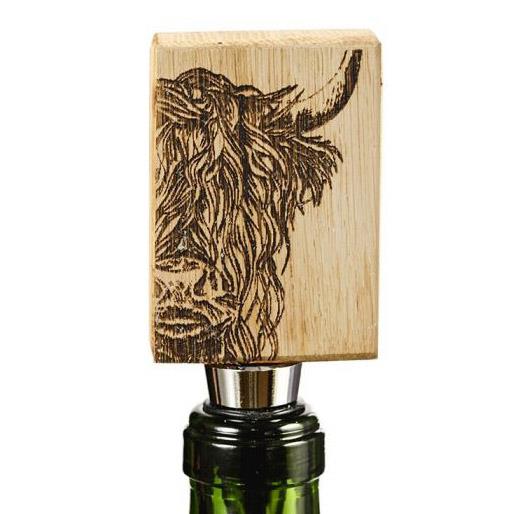 Selbrae House Bottle Stopper - Highland Cow