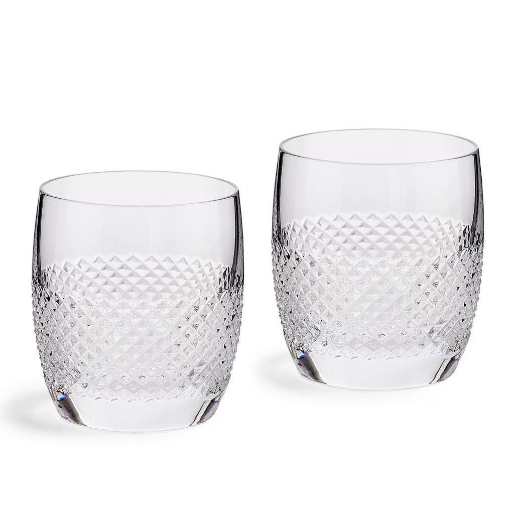 Vera Wang Diamond Mosaic Tumbler Pair 260ml