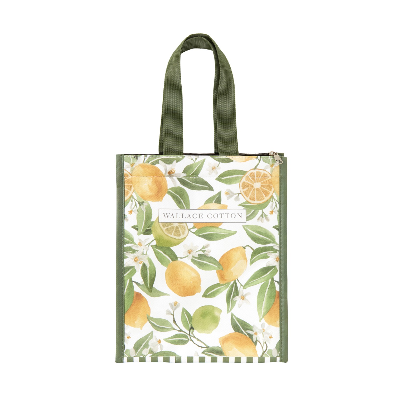 Wallace Cotton Lemon Lunch Bag