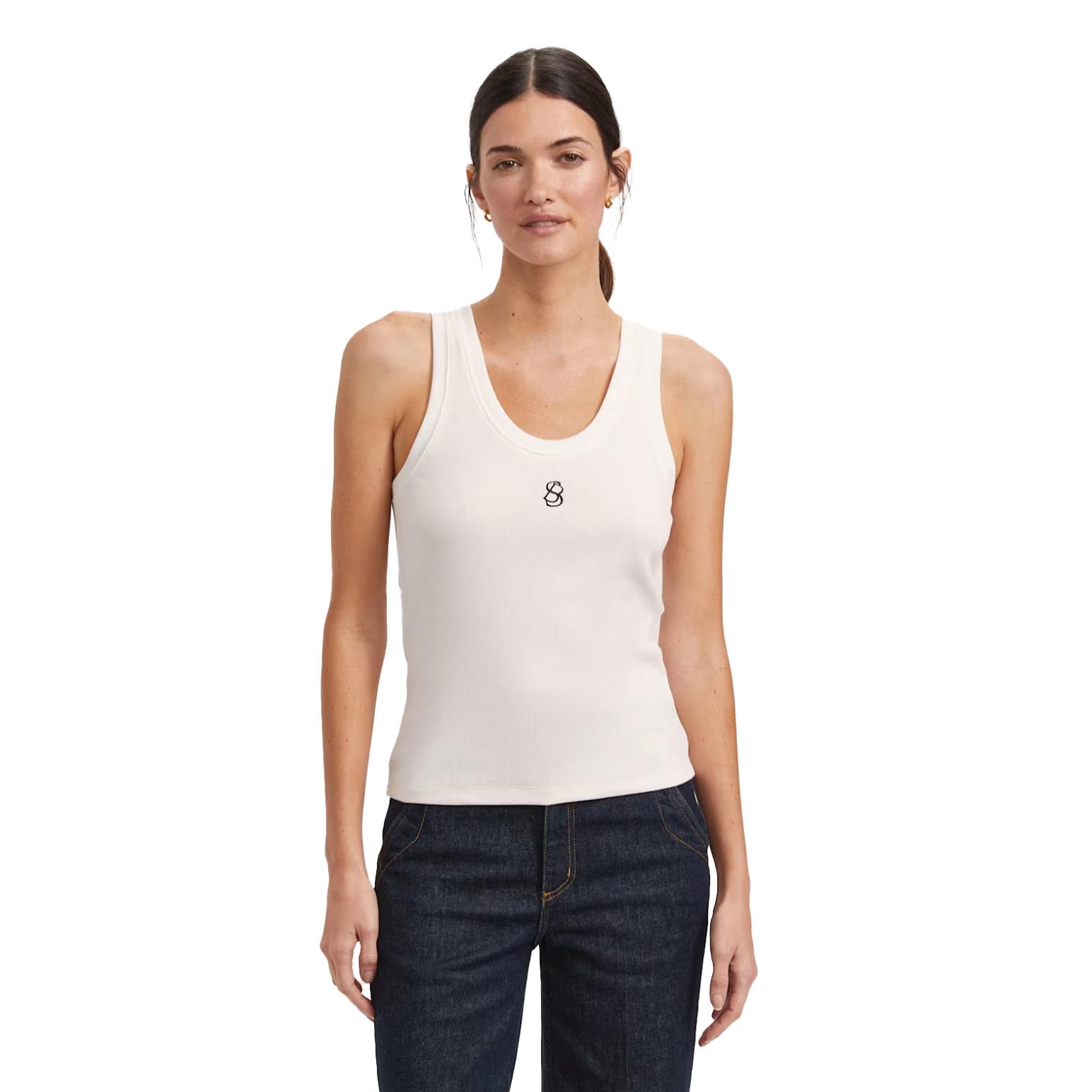 SABA Sasha Logo Scoop Tank