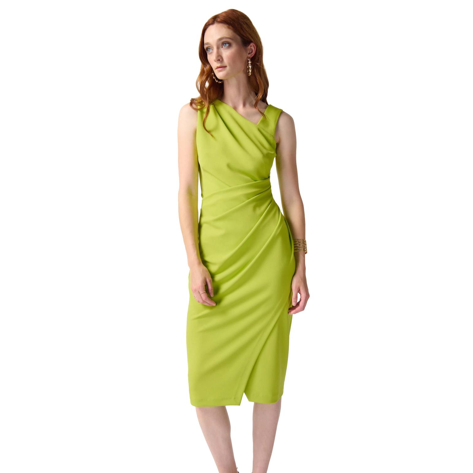 Joseph Ribkoff Scuba Crepe Tie Dress