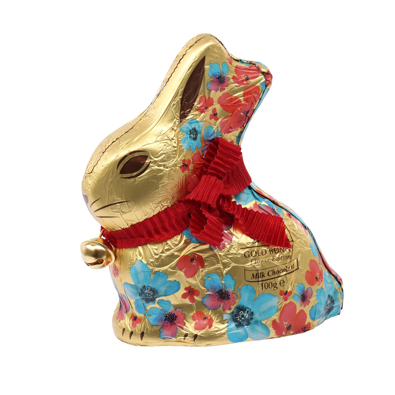 Lindt Gold Easter Bunny Flower 100g