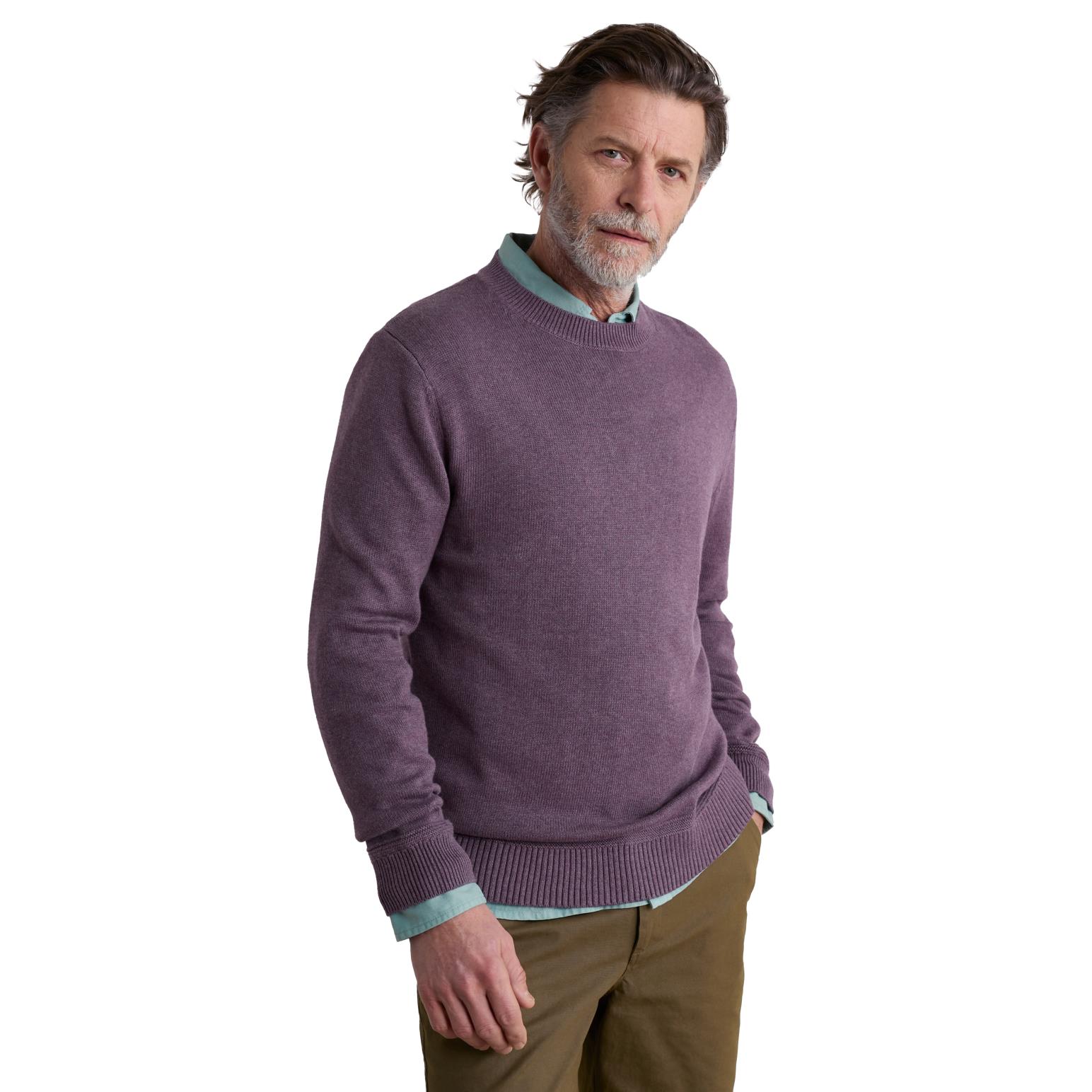 Seasalt Cornwall Men's Moorstone Jumper Mallow