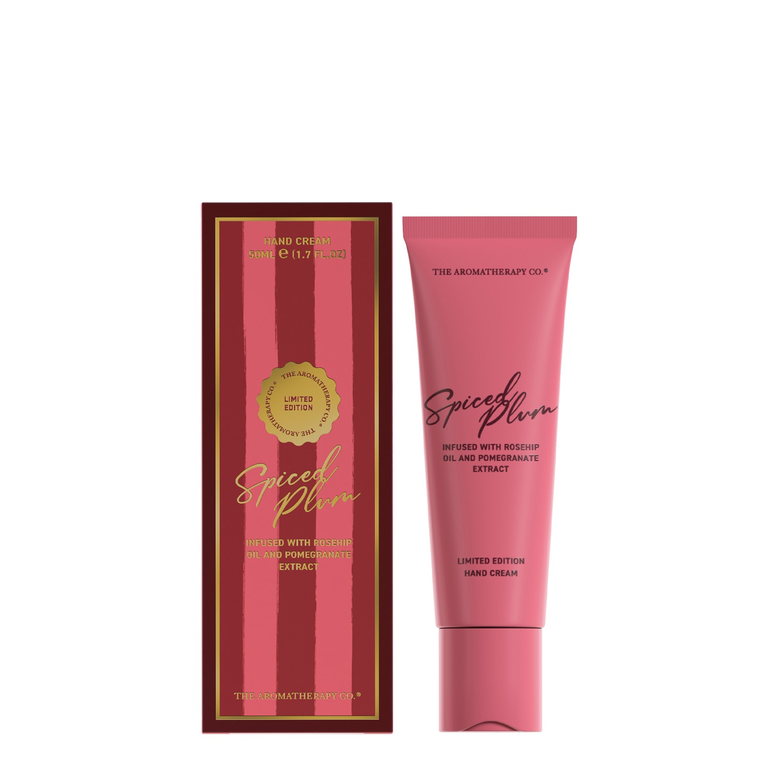 The Aromatherapy Co Festive Hand Cream 50ml - Spiced Plum