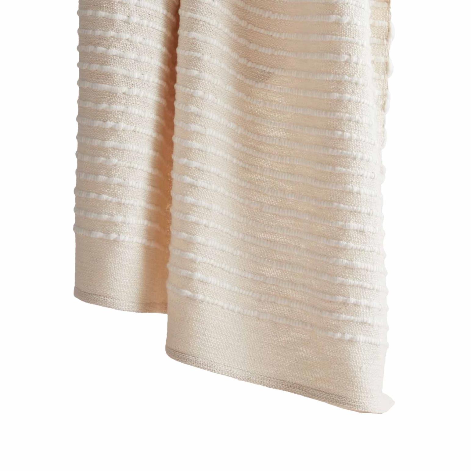 West Elm Soft Corded Throw Natural