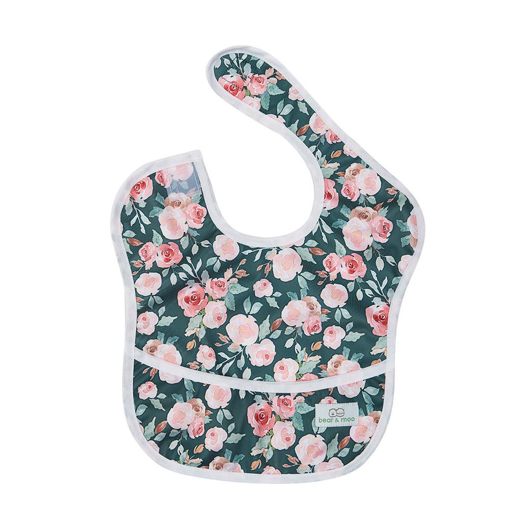 Bear & Moo Classic Bib Autumn Rose