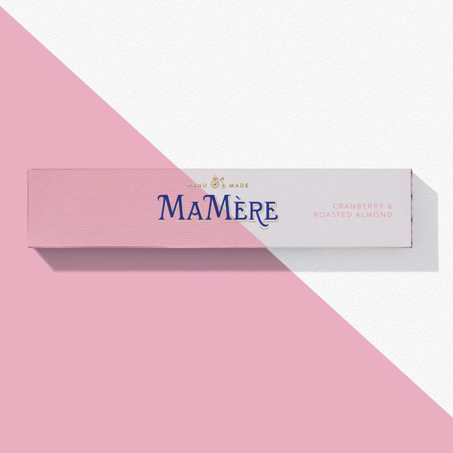 Ma Mere Almond Cranberry Nougat Bar 100g