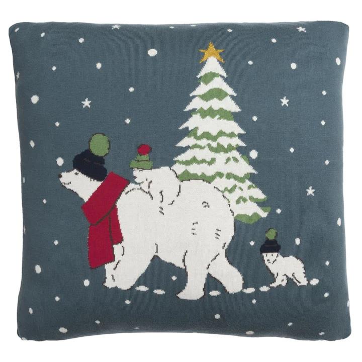 Sophie Allport Statement Cushion - Knitted - 50X50 - Snow Season