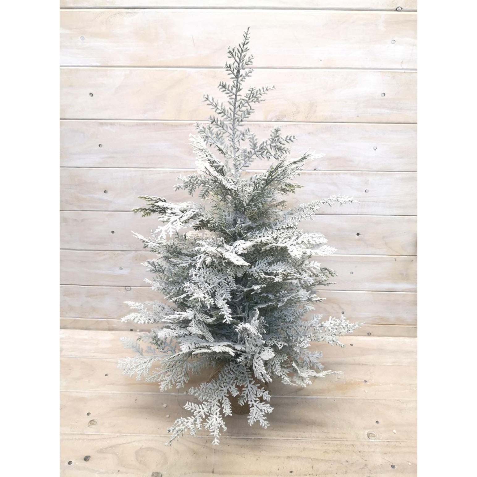 PE Snowy Cedar Tree 60cm