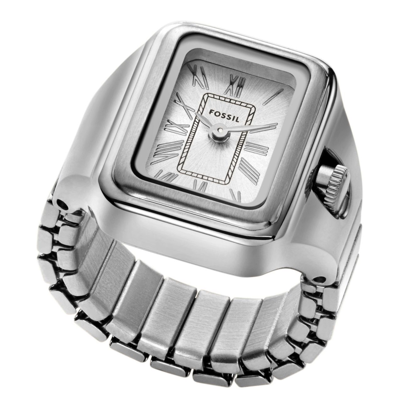 Fossil Raquel Watch Ring Stainless Steel ES5344