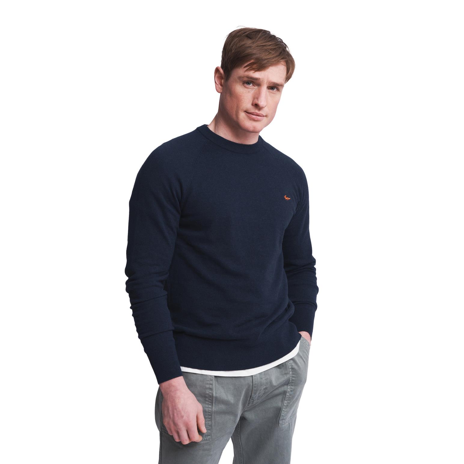 Aubin Collum Crew Neck