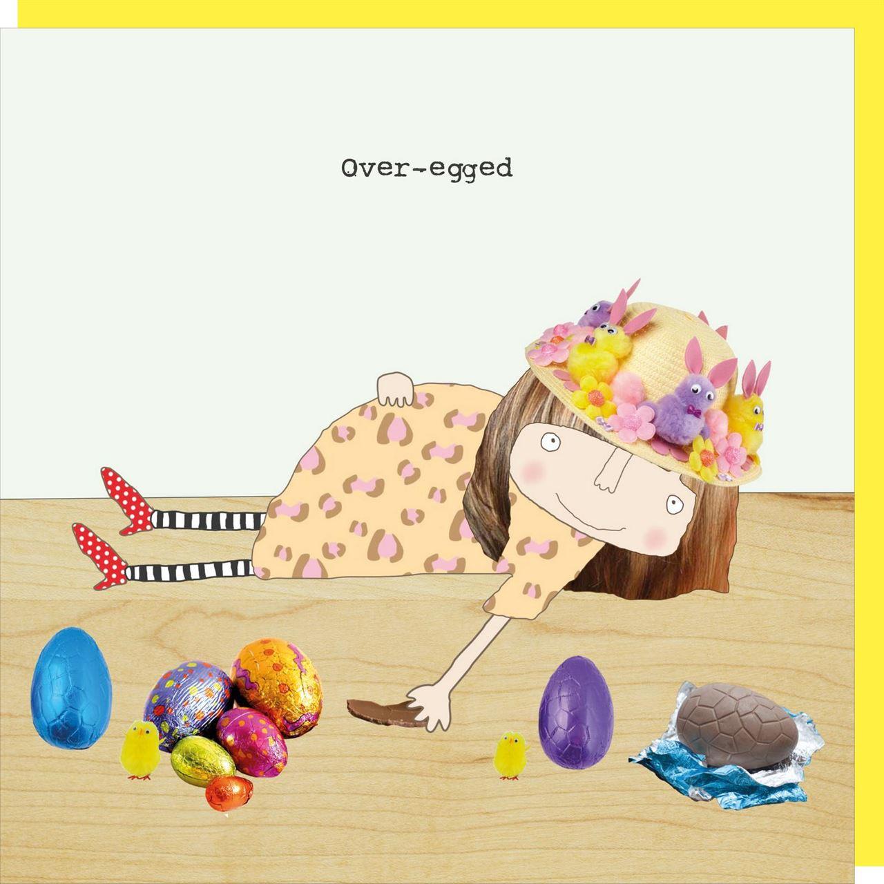 Rosie Made A Thing Over-Egged Easter Card