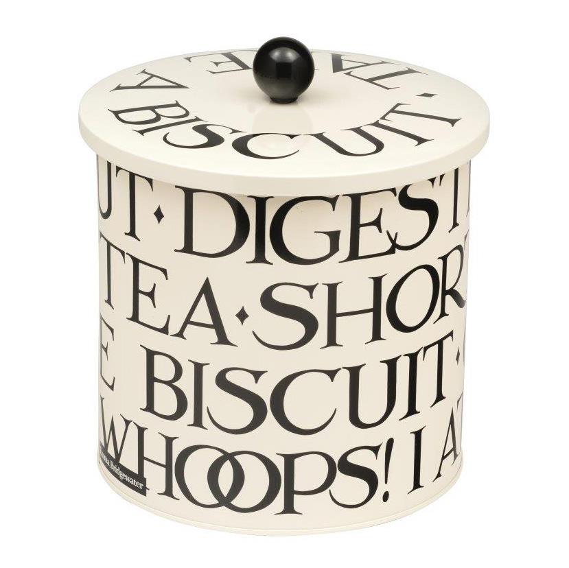 Emma Bridgewater Black Toast Biscuit Barrel