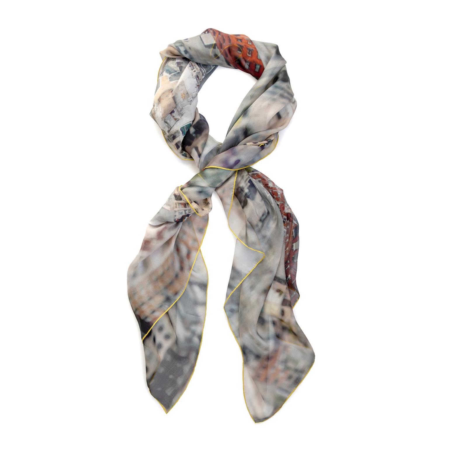 GOOD&CO Oversized Silk Scarf - Tribeca