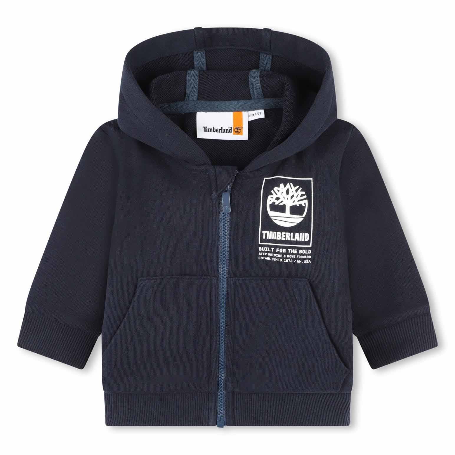 Timberland Zip Cardi 6M - 2Y