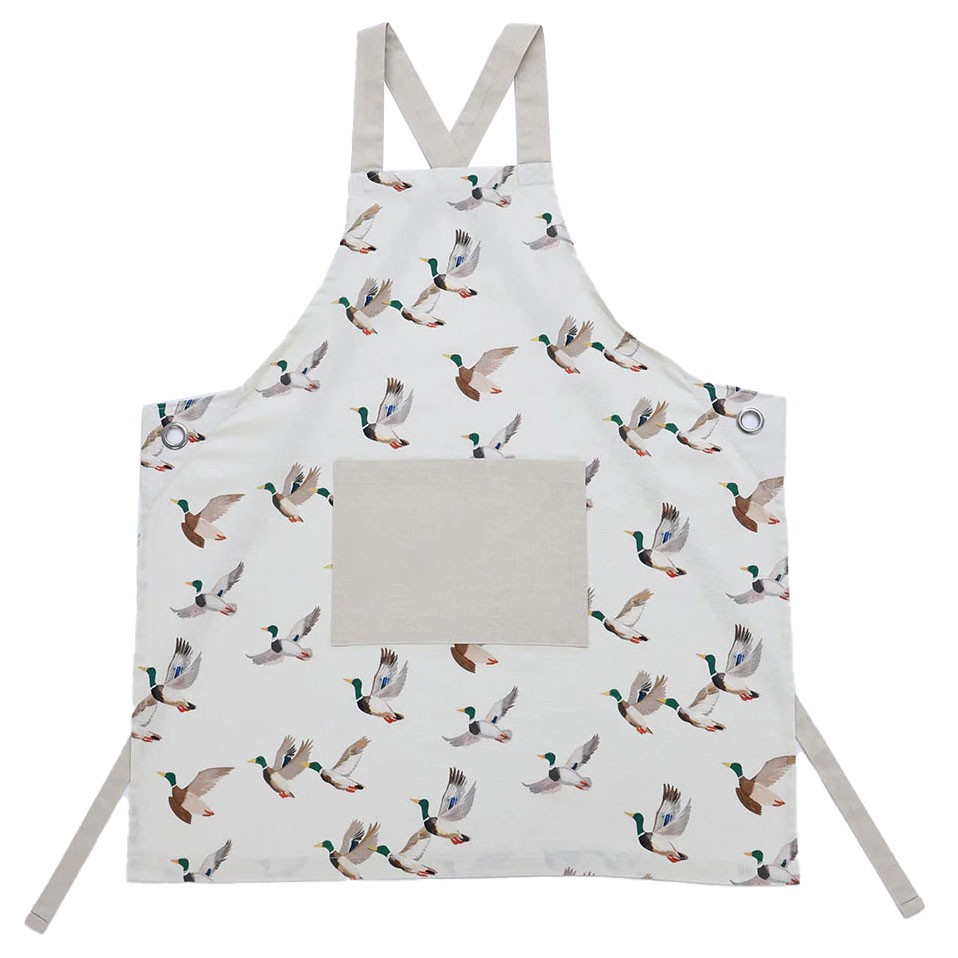 MM Linen Mallard Apron