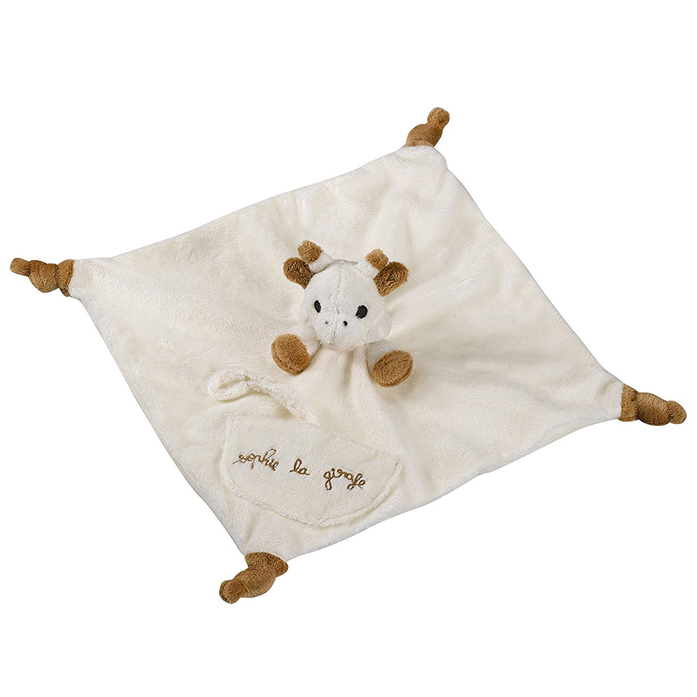 Sophie The Giraffe Comforter with Soother Holder