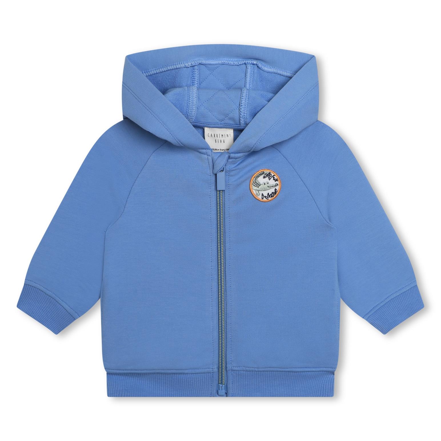 Carrement Beau French Terry Hooded Cardi 2 - 3Y