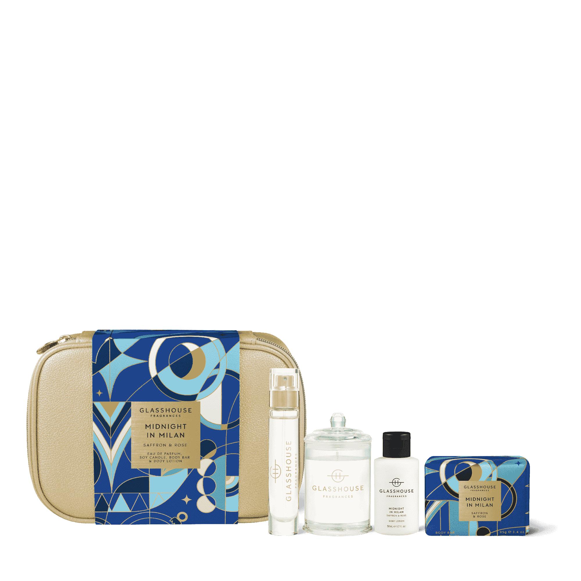 Glasshouse Travel Gift Set - Midnight in Milan