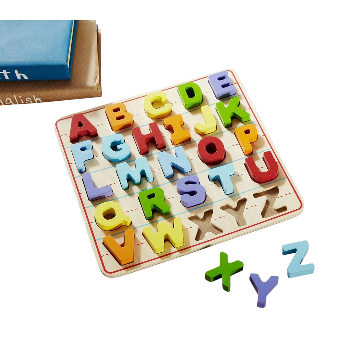 Pottery Barn Kids Wooden Alphabet Puzzle