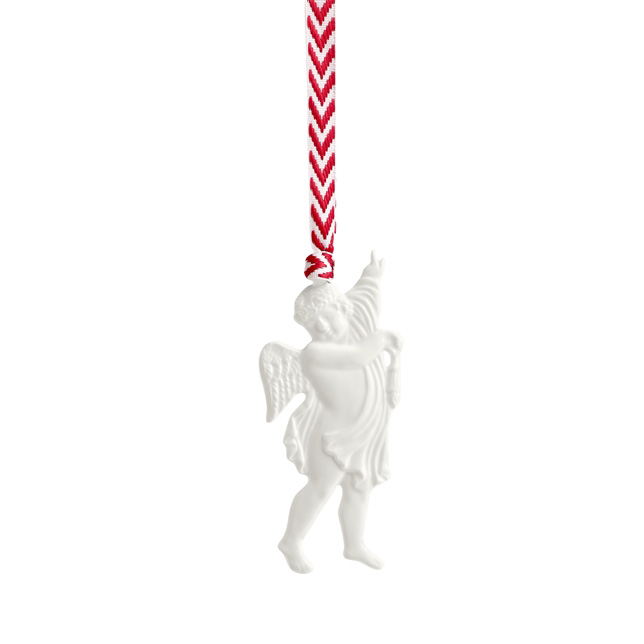 Wedgwood Christmas Ornament Cherub 2 Rafael