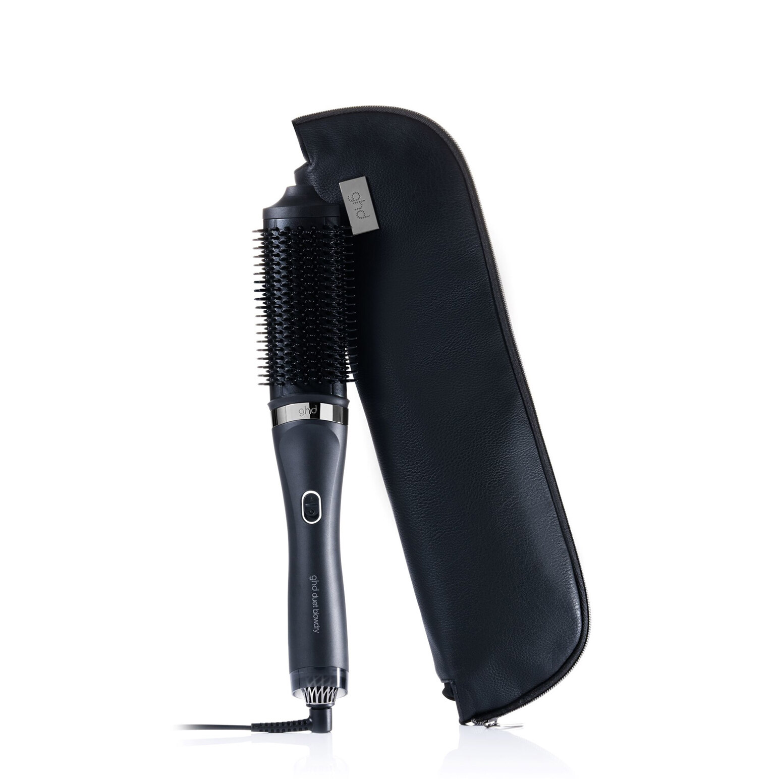 ghd Duet Blowdry Hair Dryer Brush Black