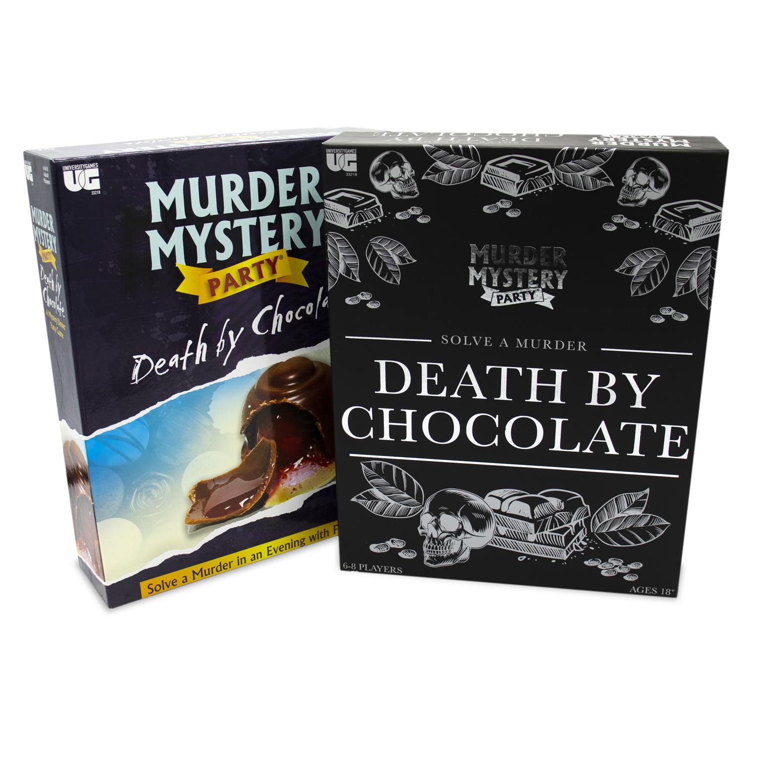 University Games Death By Chocolate Murder Mystery Party Game