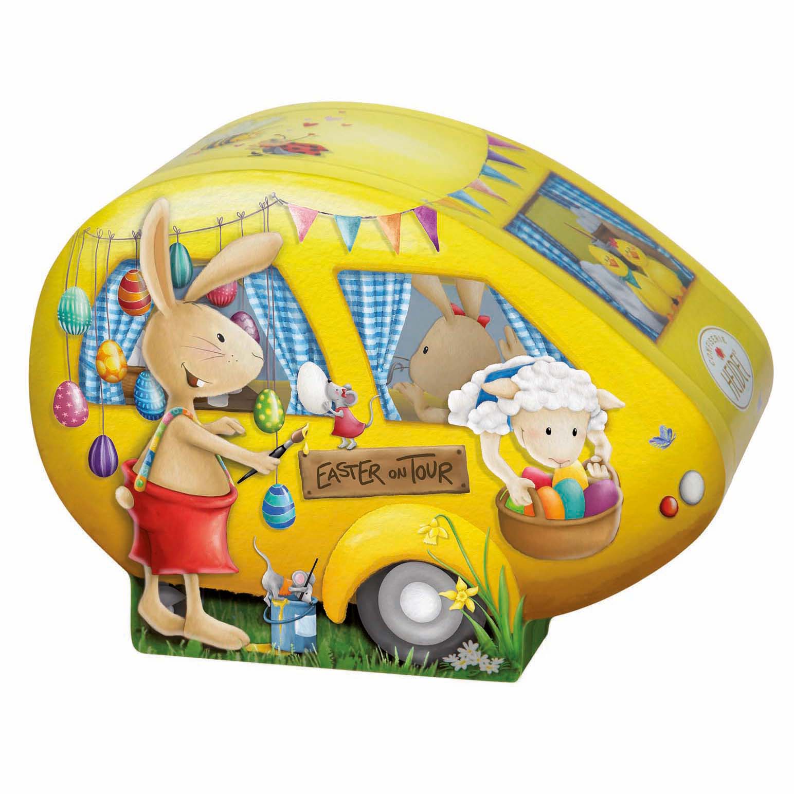 Heidel Easter Greetings Tin Caravan 122g