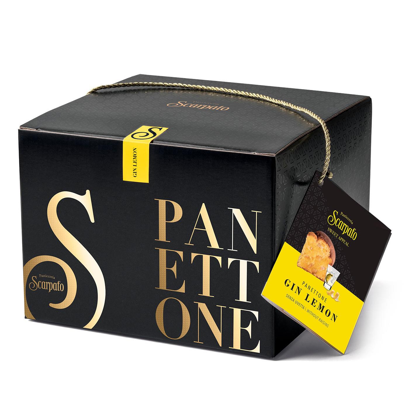 Scarpato Panettone Gin & Lemon 900g