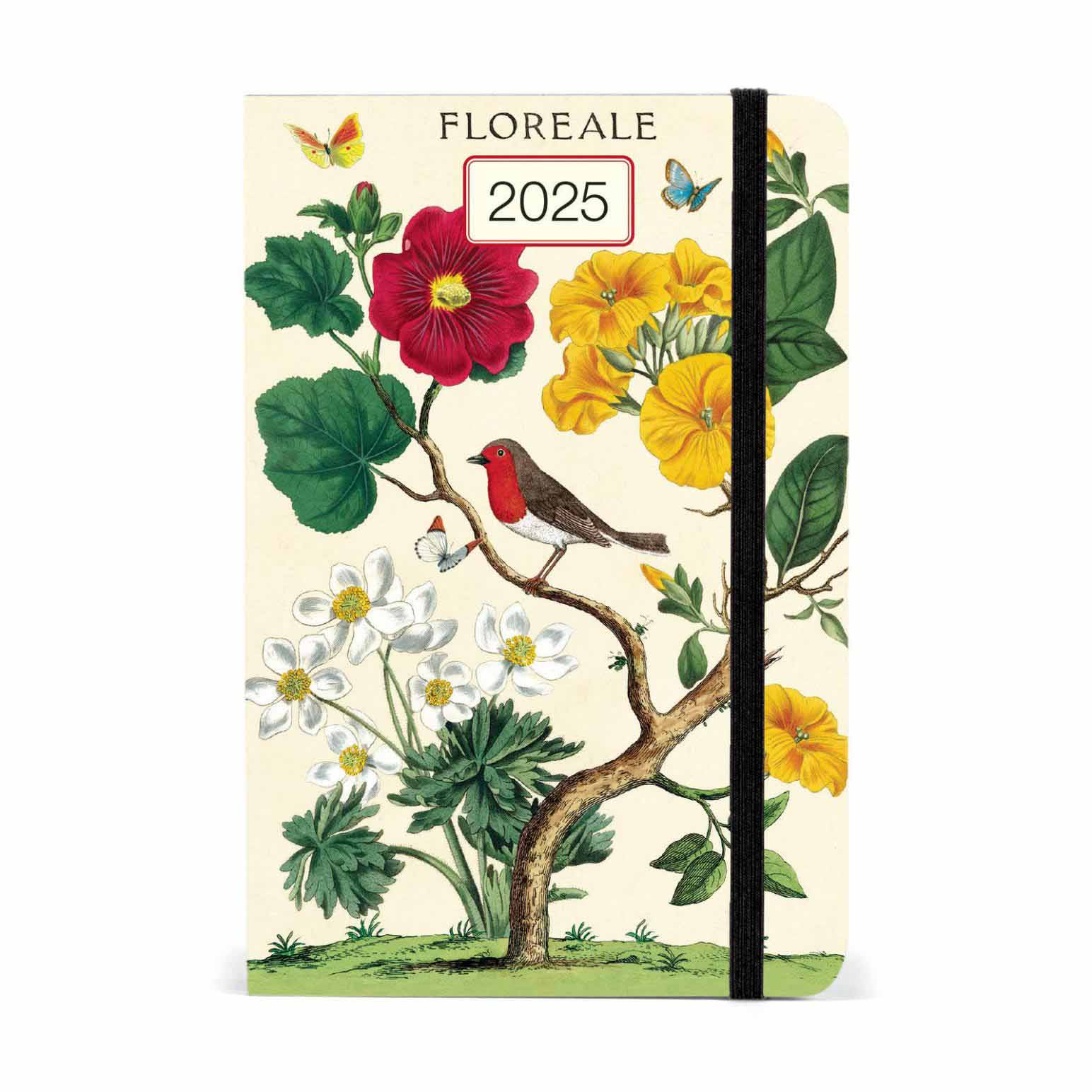 Cavallini Floreale 2025 Weekly Planner