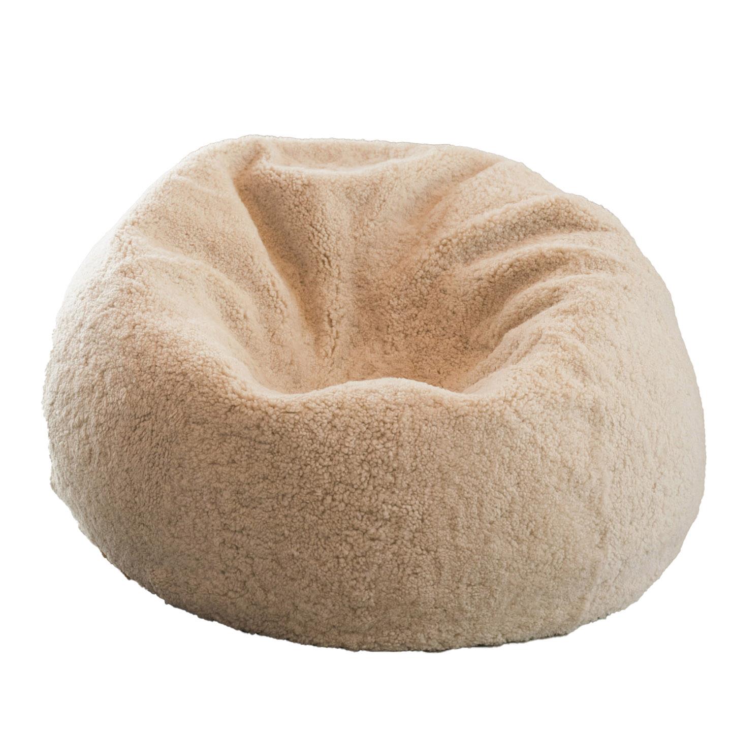 MM Linen NZ Short Wool Bean Bag