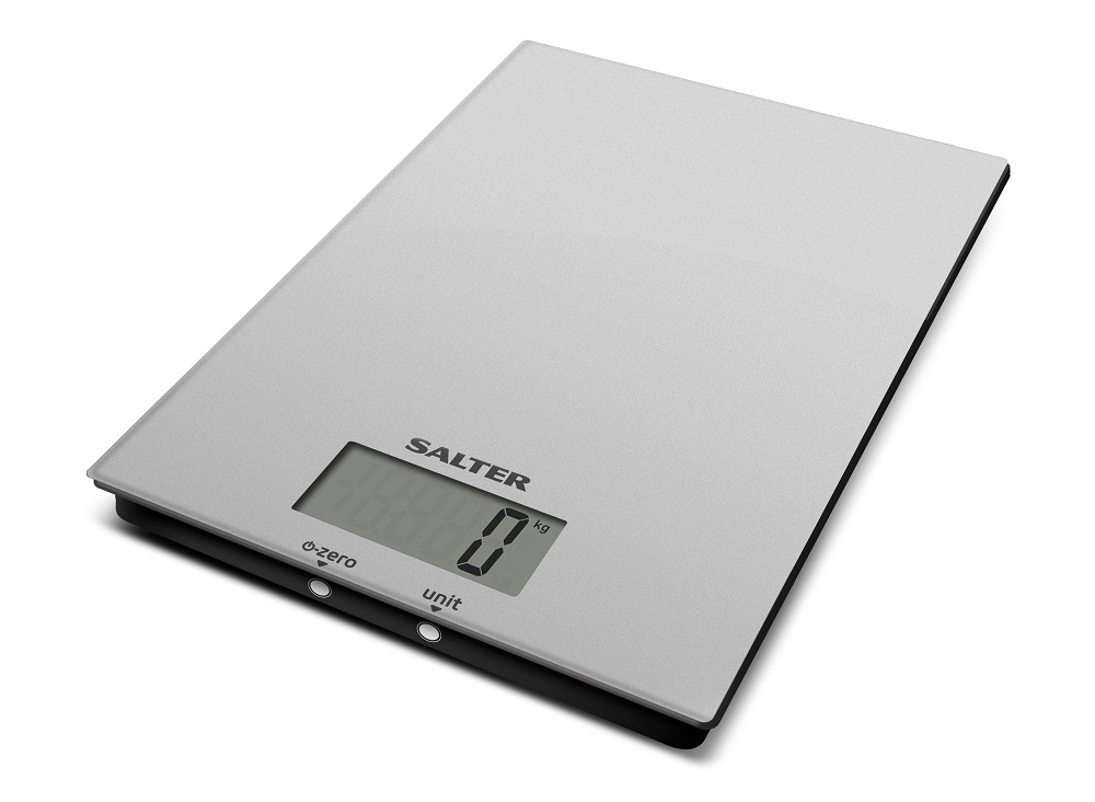 Salter Ultra Slim Glass Electronic Kitchen Scales