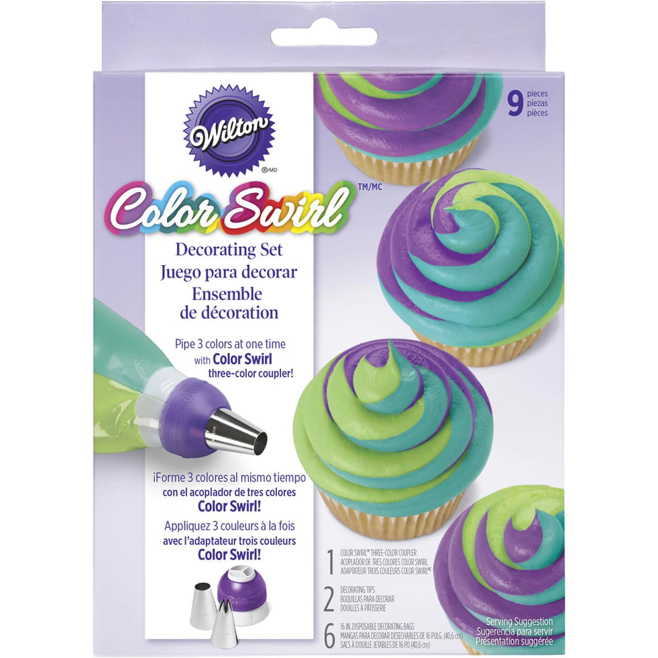 Wilton Colour Swirl Decorating Set