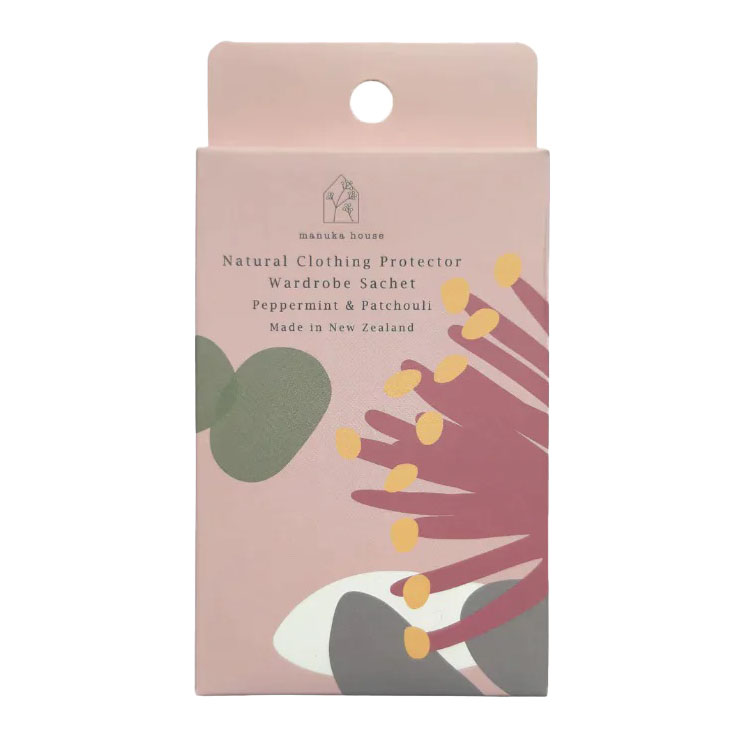 Manuka House Native Wardrobe Fragrance Sachet - Peppermint and Patchouli