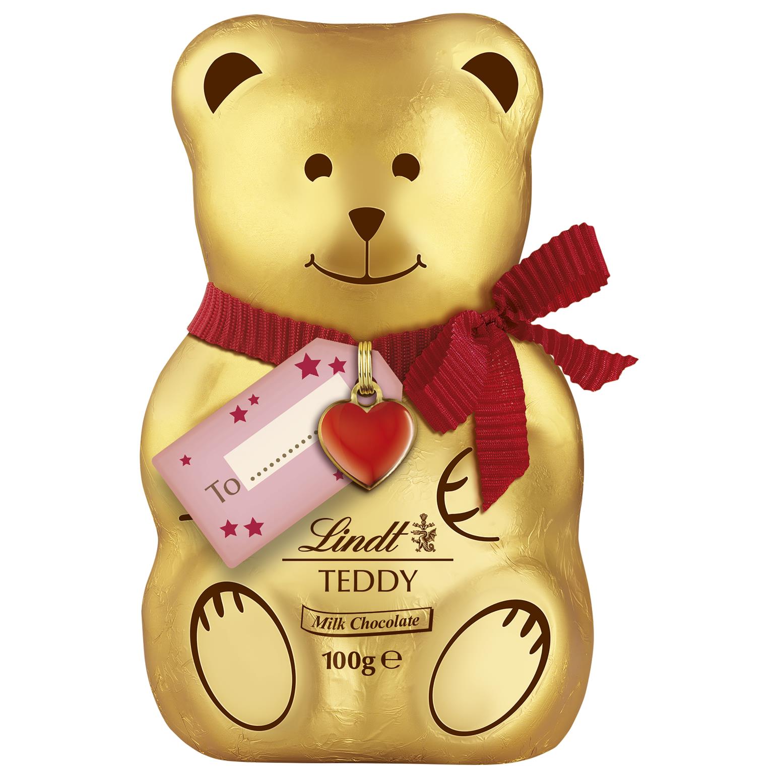 Lindt Teddy With Gift Tag 100g