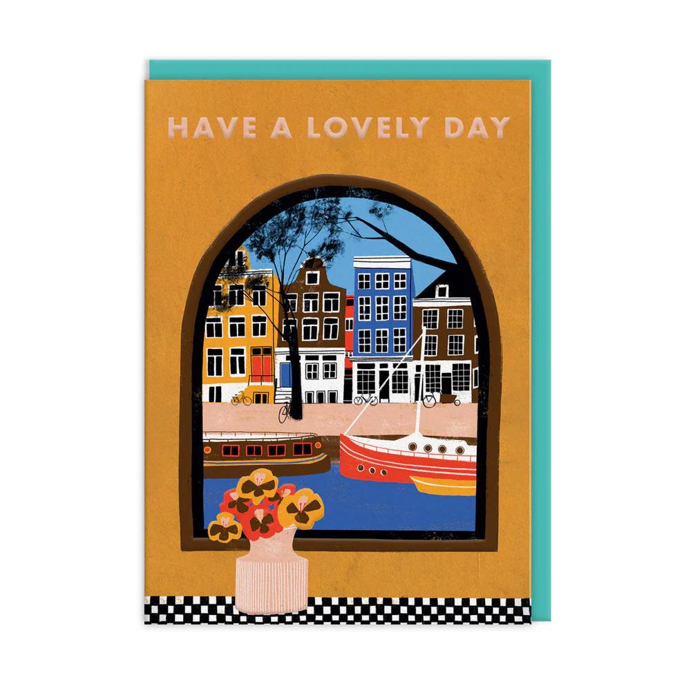 Ohh Deer Lovely Day Amsterdam Foil Card