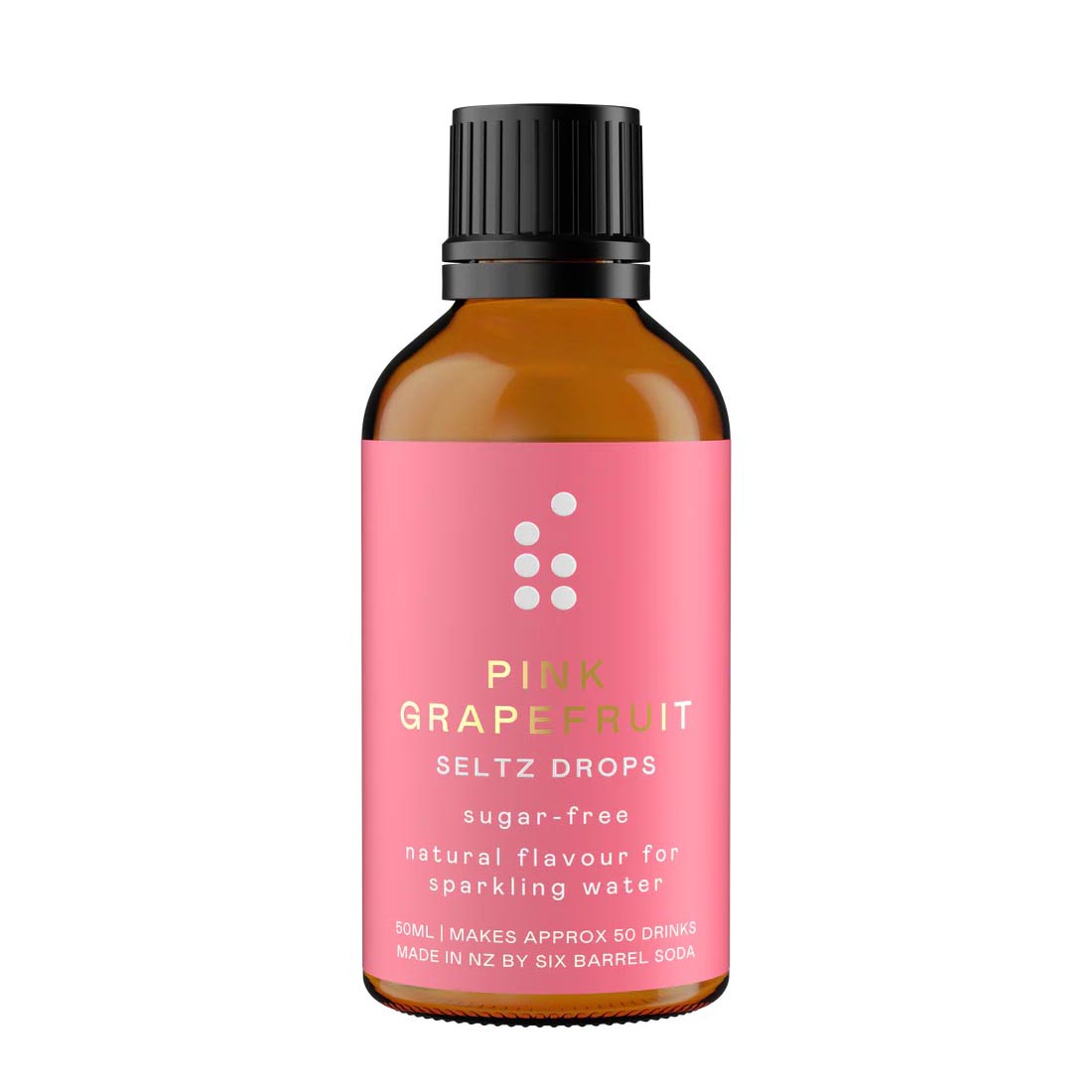 Six Barrel Soda Pink Grapefruit Seltz Drops 50ml