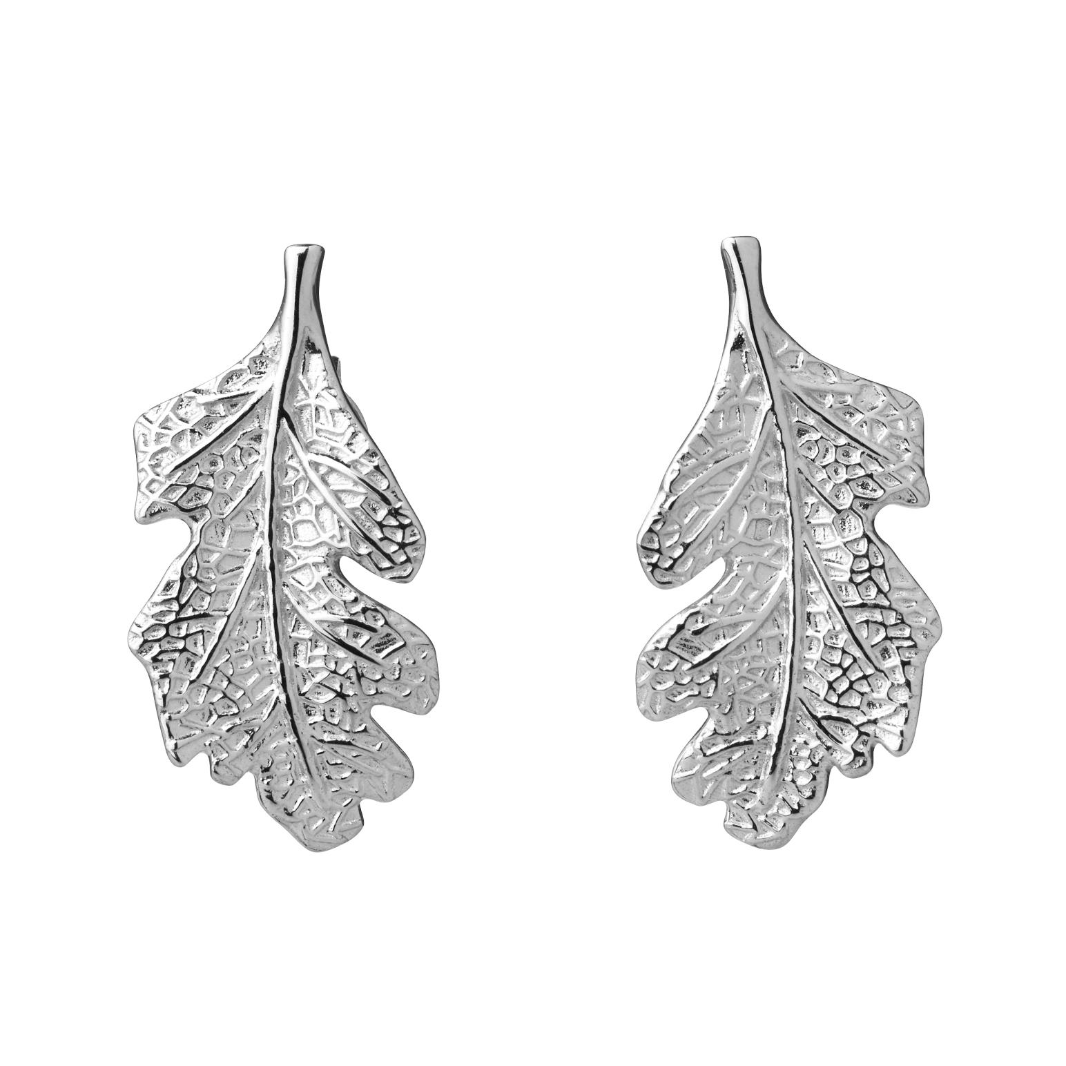 Karen Walker Jewellery Leaf Studs