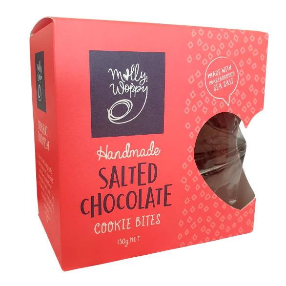 Molly Woppy Salted Chocolate Cookie Bites - 125g