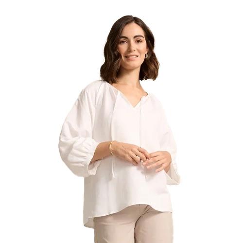 Marco Polo Raglan Slv Peasant Top