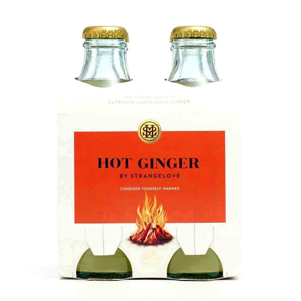 StrangeLove Premium Mixer Hot Ginger Beer 4 x 180ml