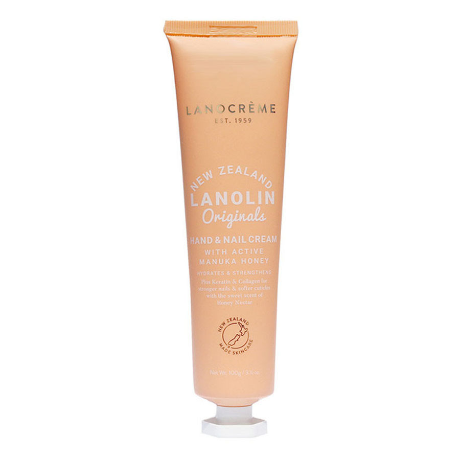 Lanocreme Hand And Nail Cream With Active Manuka And Honey 100g