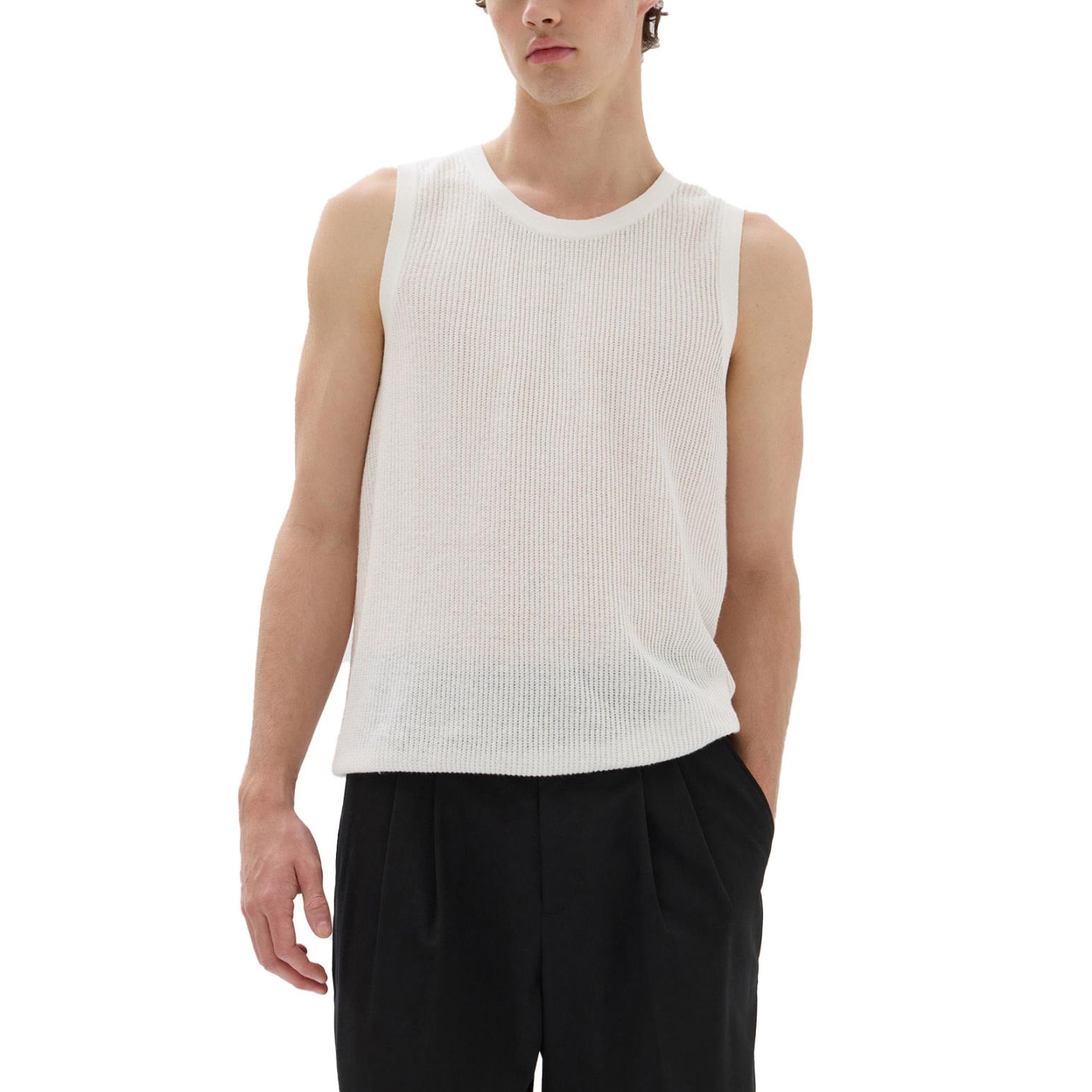 Assembly Label Carlo Knit Tank Cream