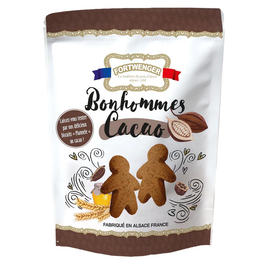 Fortwenger Mini Chocolate Gingerbread Men 150g