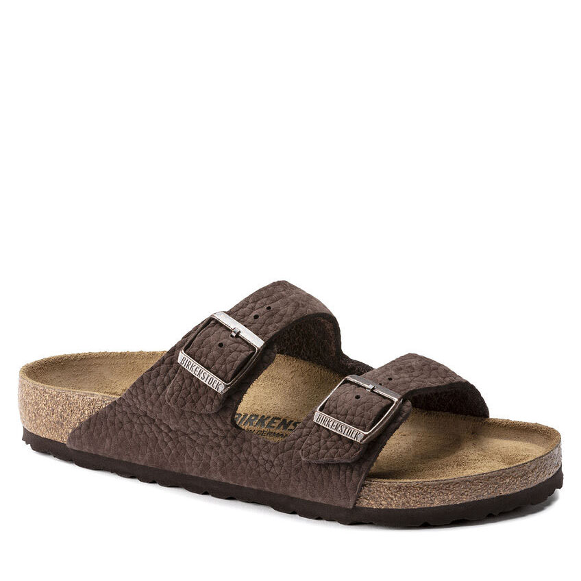 Birkenstock Arizona Desert Buck Nubuck Regular Roast Sandal