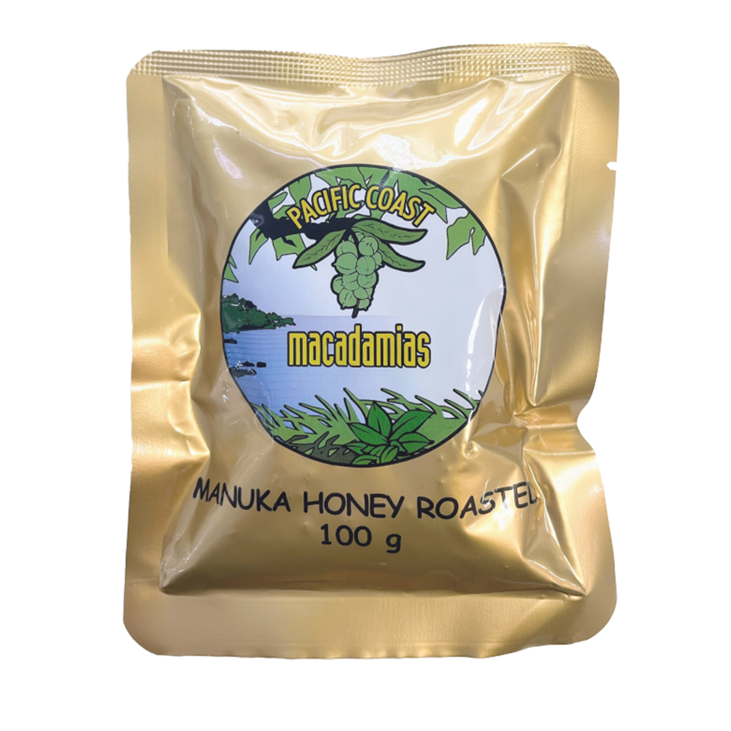 Pacific Coast Manuka Honey Roasted Macadamias 100g