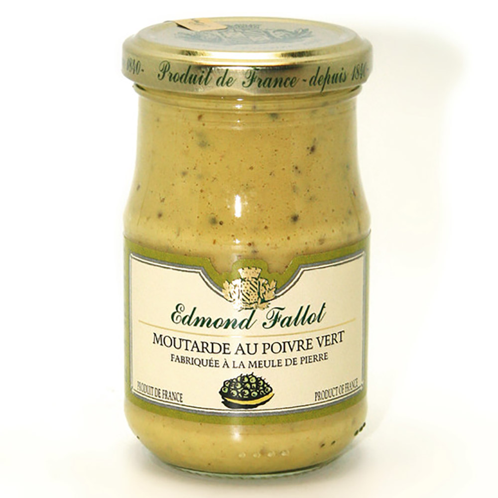 Fallot Green Peppercorn Mustard 210g